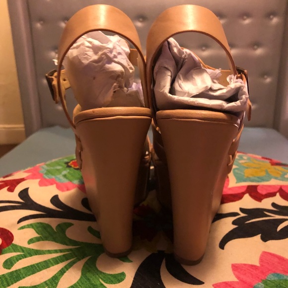 Size 8 Bamboo wedges - Picture 3 of 5